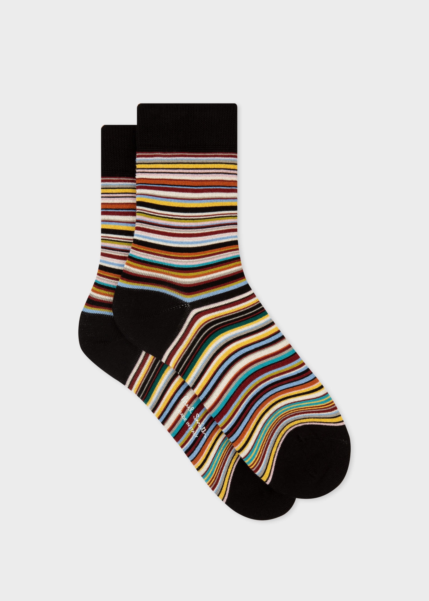 'Rug' & 'Signature Stripe' Socks Three Pack - 5