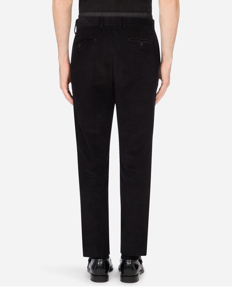 Smooth velvet jogging pants - 2