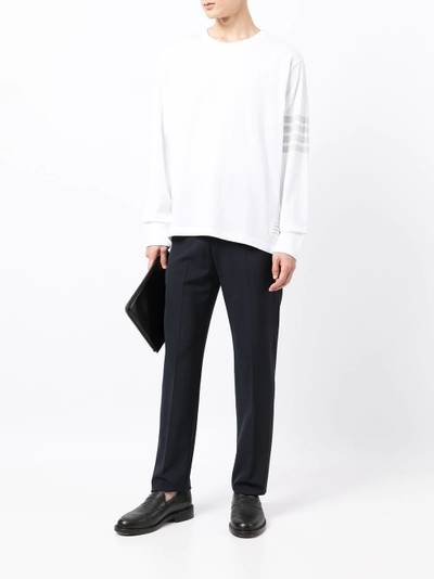 Thom Browne 4-Bar long-sleeve T-shirt outlook