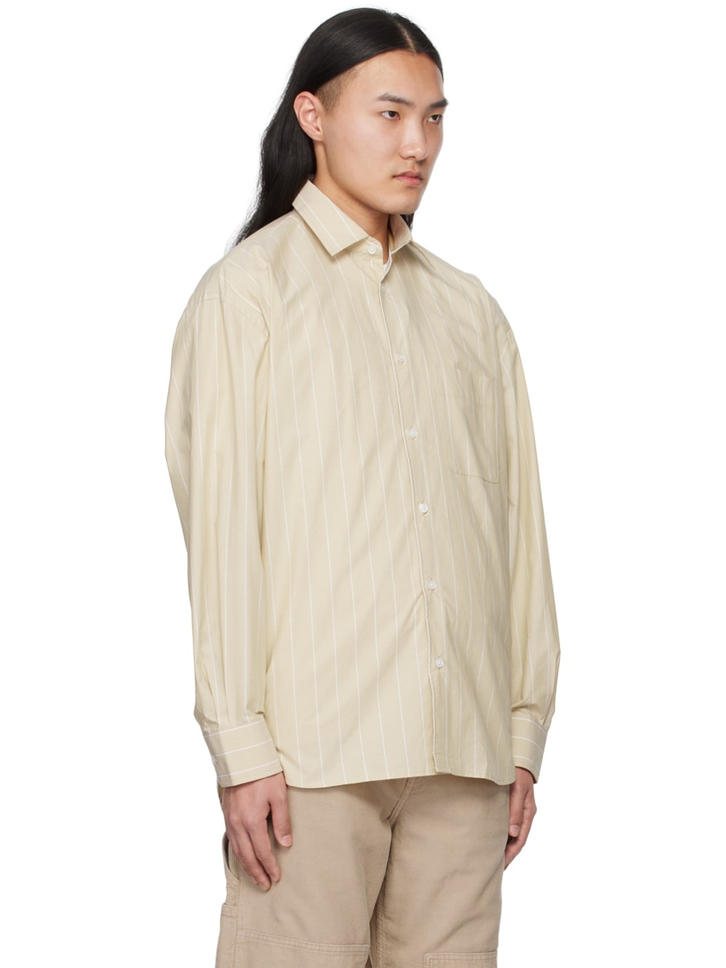 Yellow Striped Shirt - 2