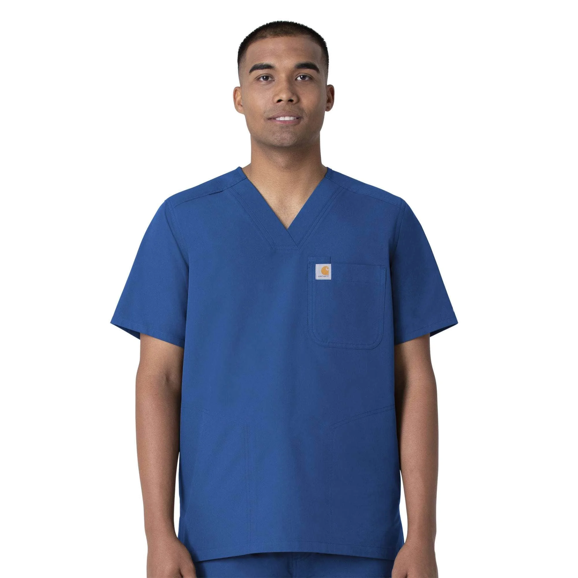 Force Essentials V-Neck Shirttail Scrub Top - 1