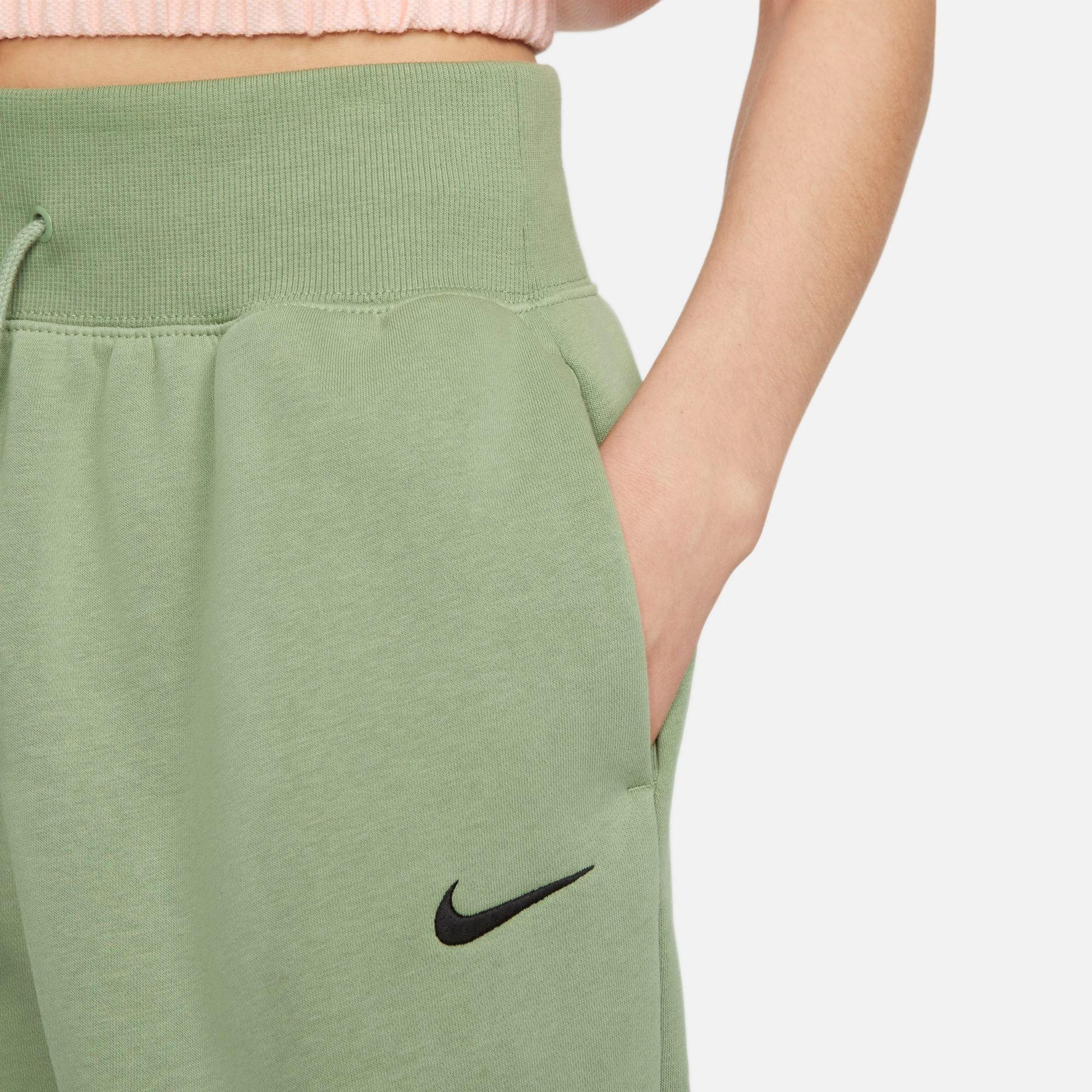 WOMEN'S NIKE SPORTSWEAR PHOENIX FLEECE OVERSIZED HIGH-WAIST JOGGER PANTS - 4