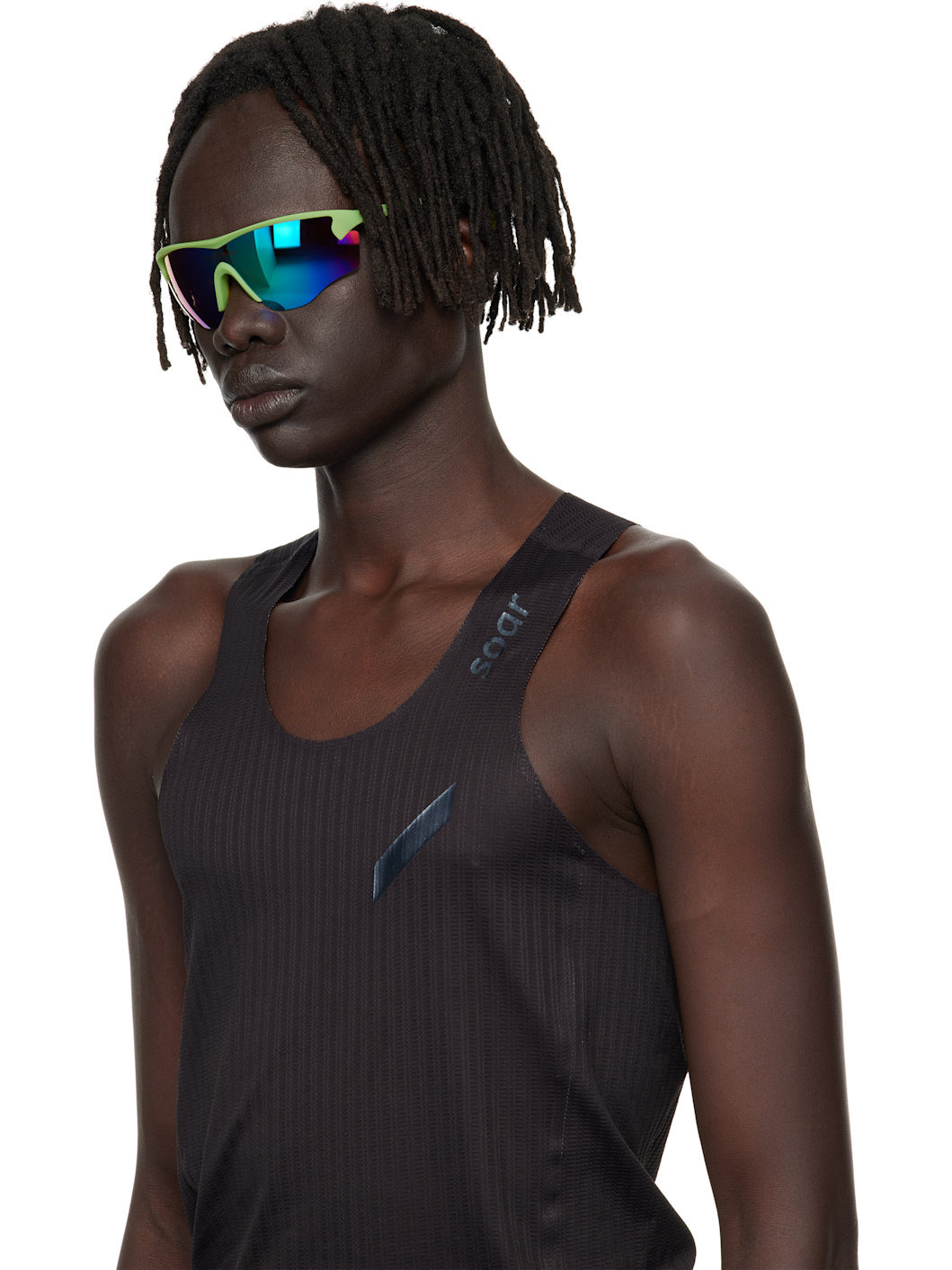 Green Junya Racer Sunglasses - 4