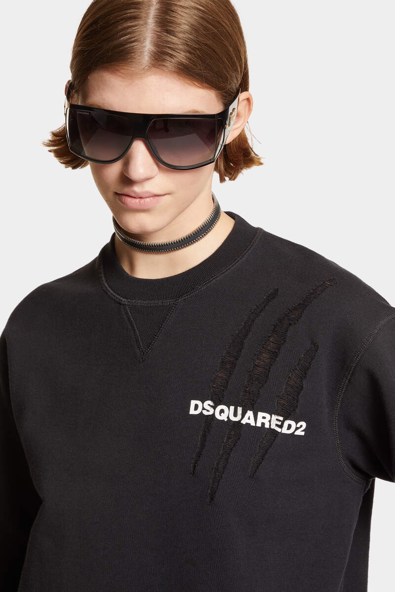 BEAR SCRATCH COOL FIT CREWNECK SWEATSHIRT - 5