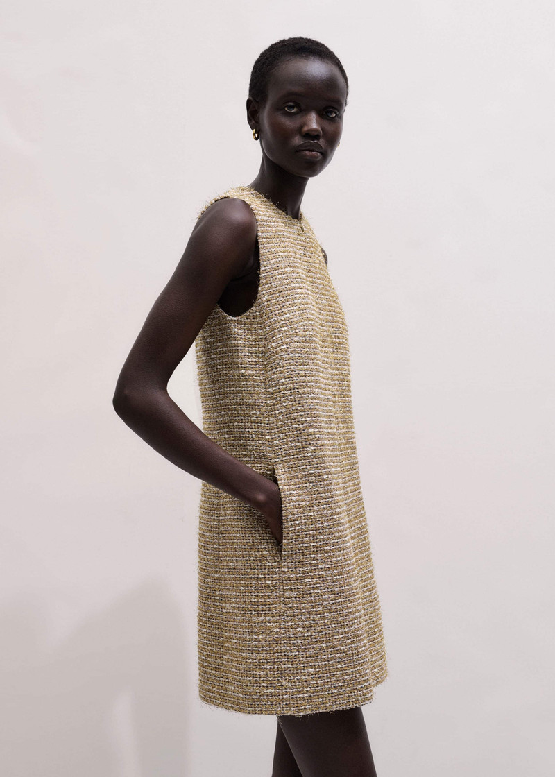 Mini Metallic Dress 5