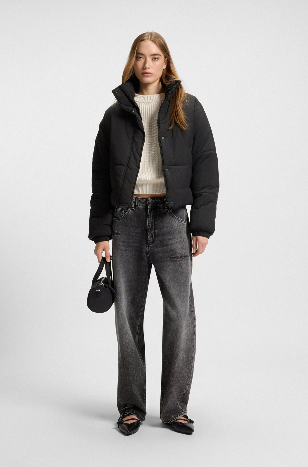 RELAXED-FIT PADDED JACKET WITH WATER-REPELLENT OUTER - 3