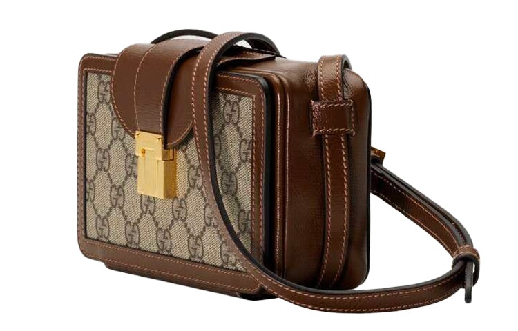 (WMNS) Gucci Mini-Sized Single-Shoulder Bag White/Brown 614368-92TCG-8563 - 3