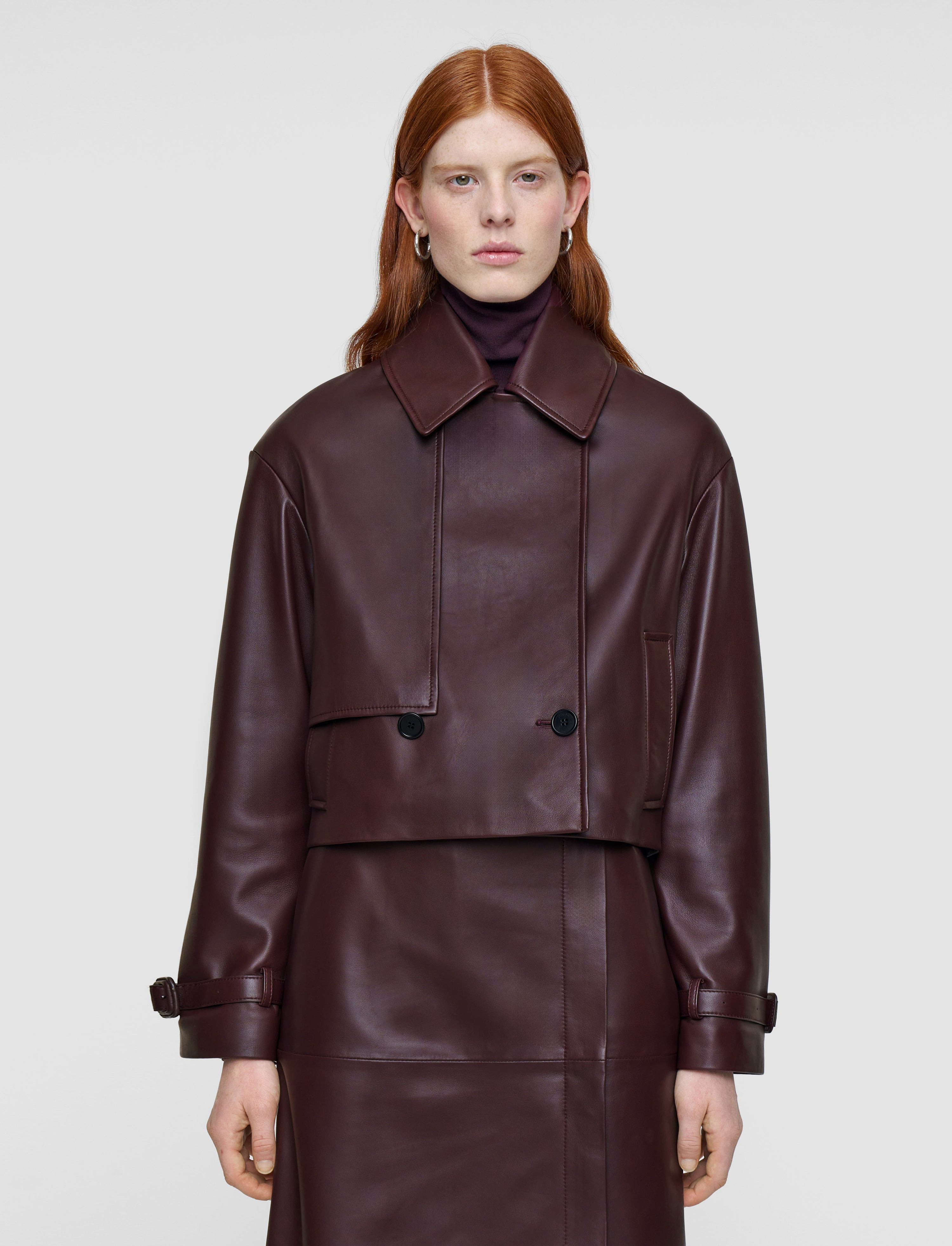 Blaise Nappa Leather Jacket - 3