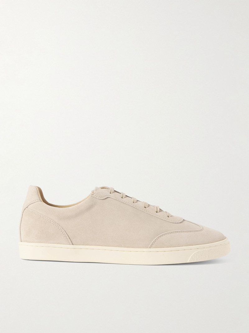 Coda di Rondine Suede Sneakers Beige 1