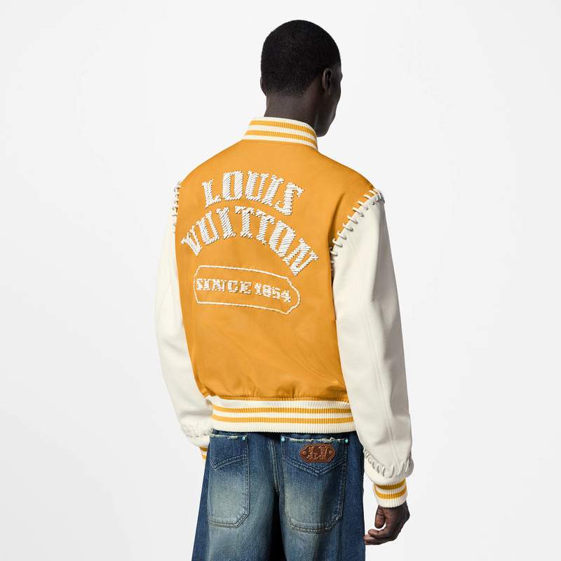 Embroidered Varsity Blouson 5