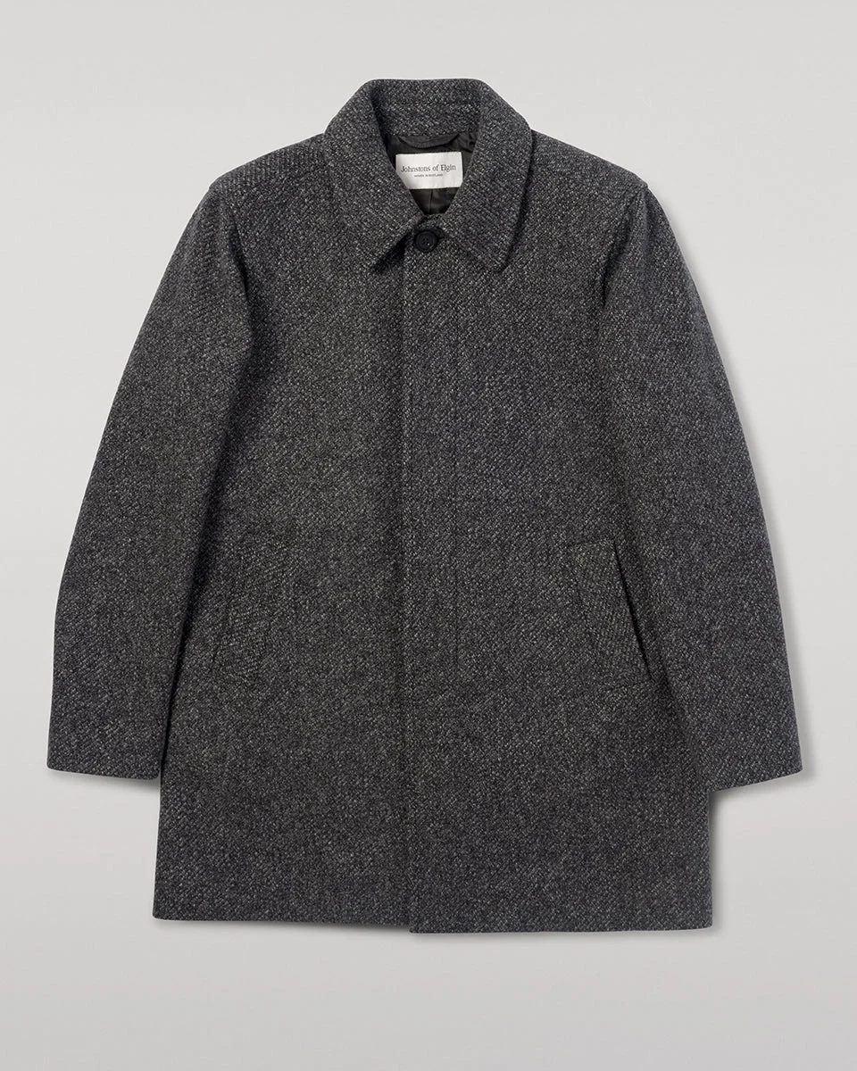 Wool Grey Car Coat - 1