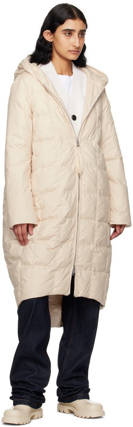 Beige Tourma Down Coat - 5