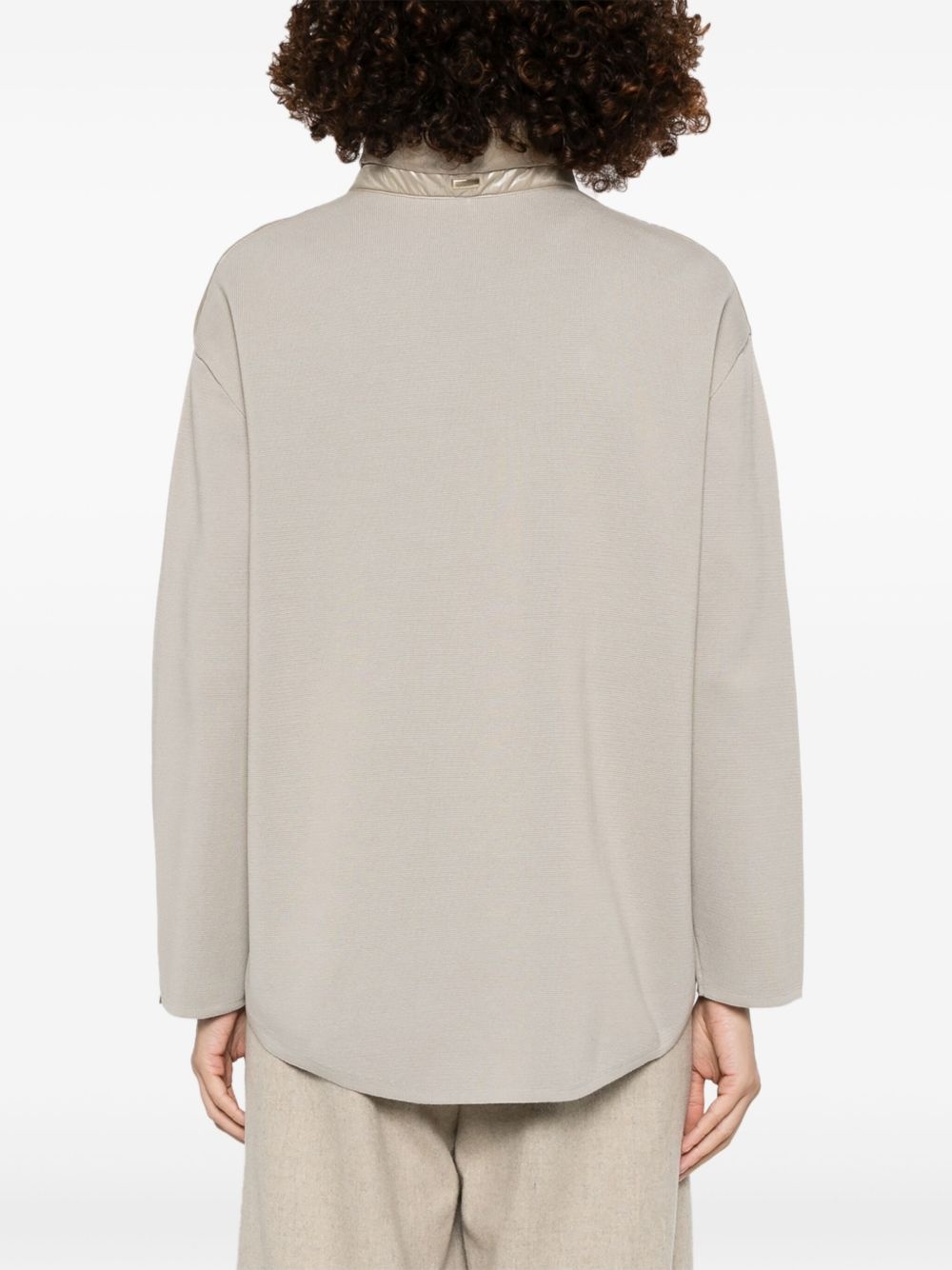panelled jacket - 4