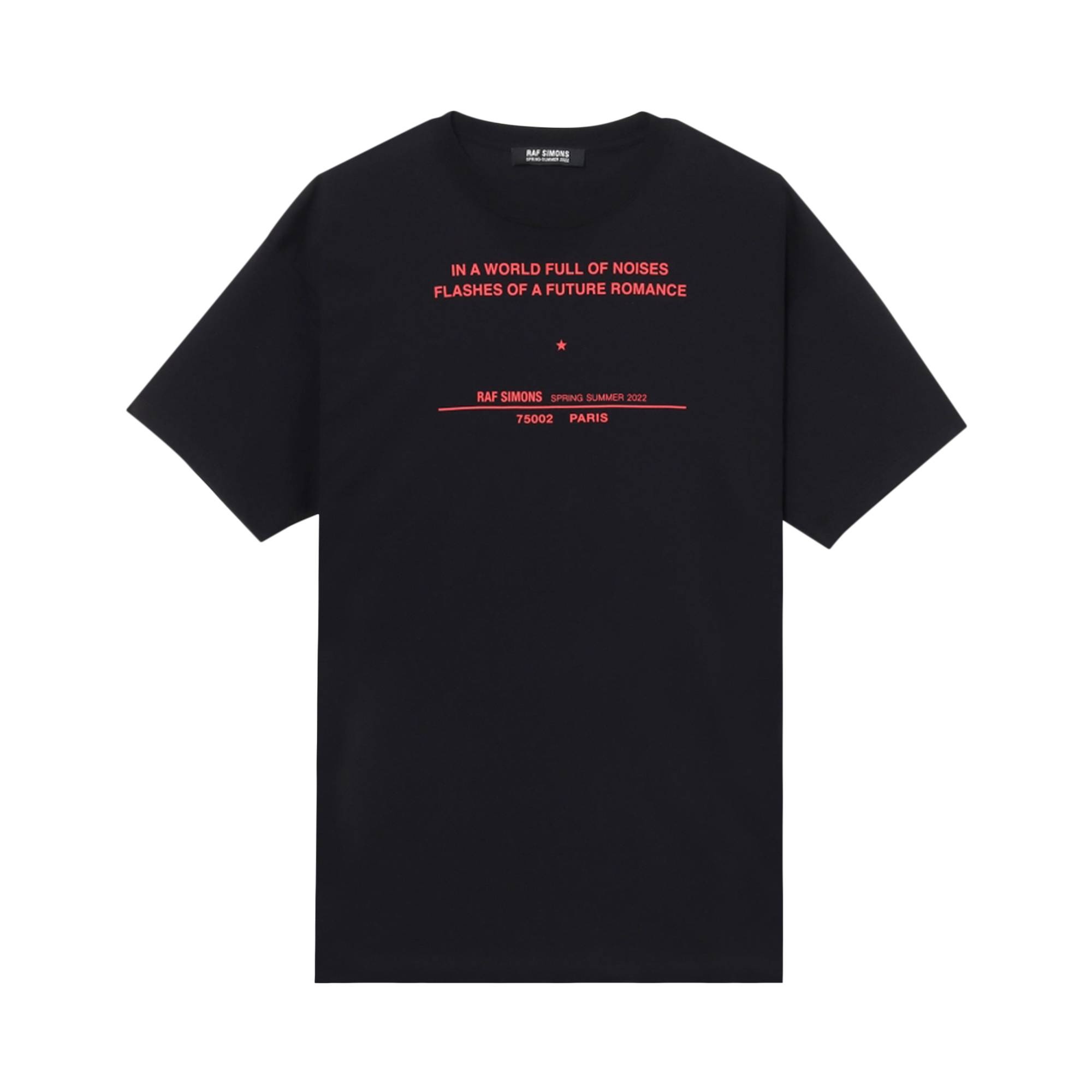 Raf Simons Solemn X Oversized T-Shirt 'Black' - 1