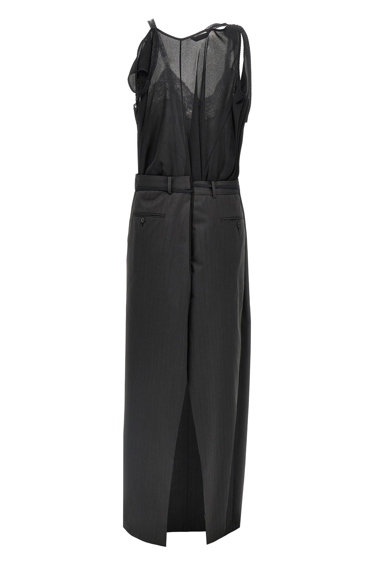 'Patched Slip' dress - 2
