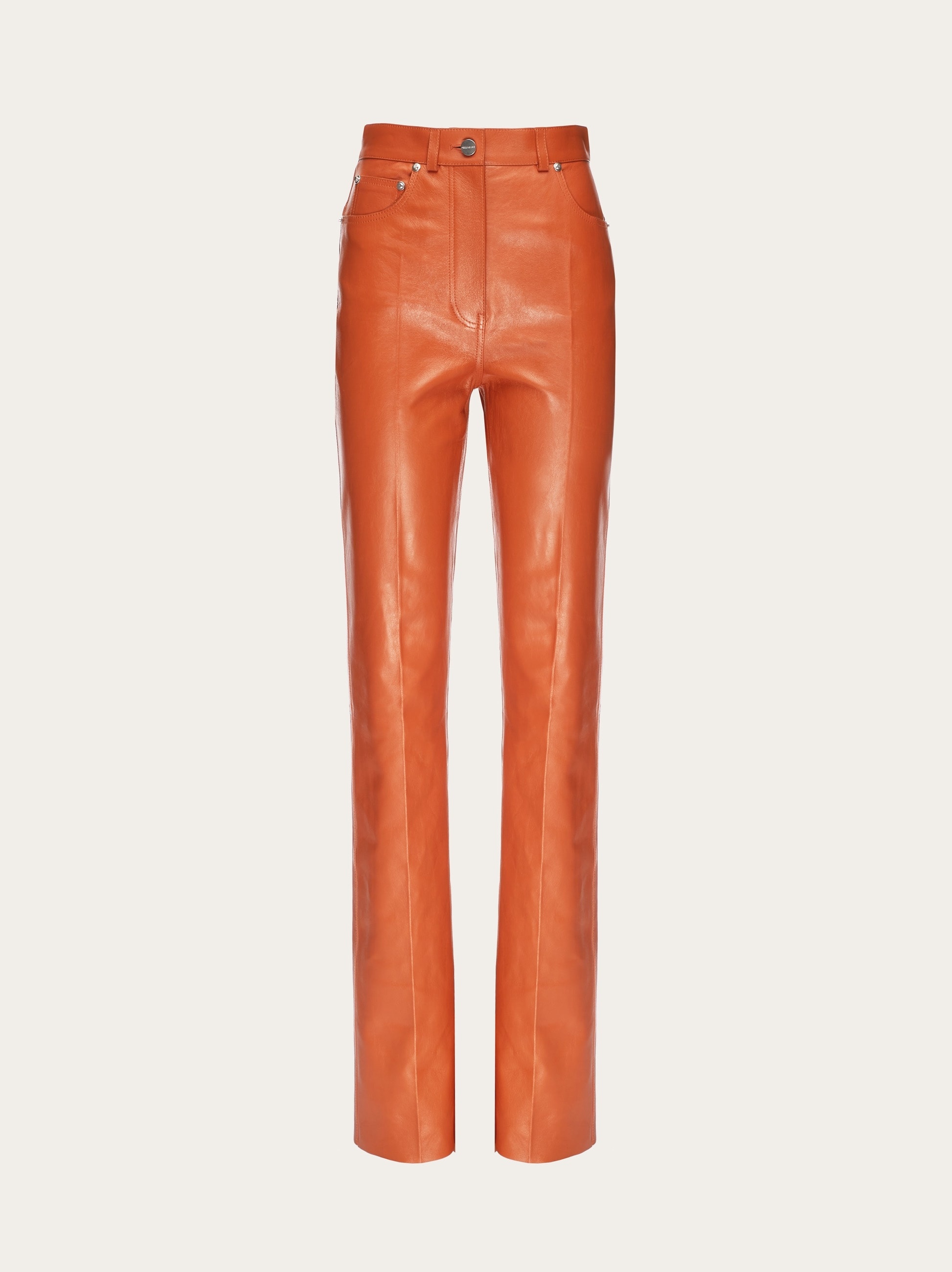 Nappa five pocket trouser - 1