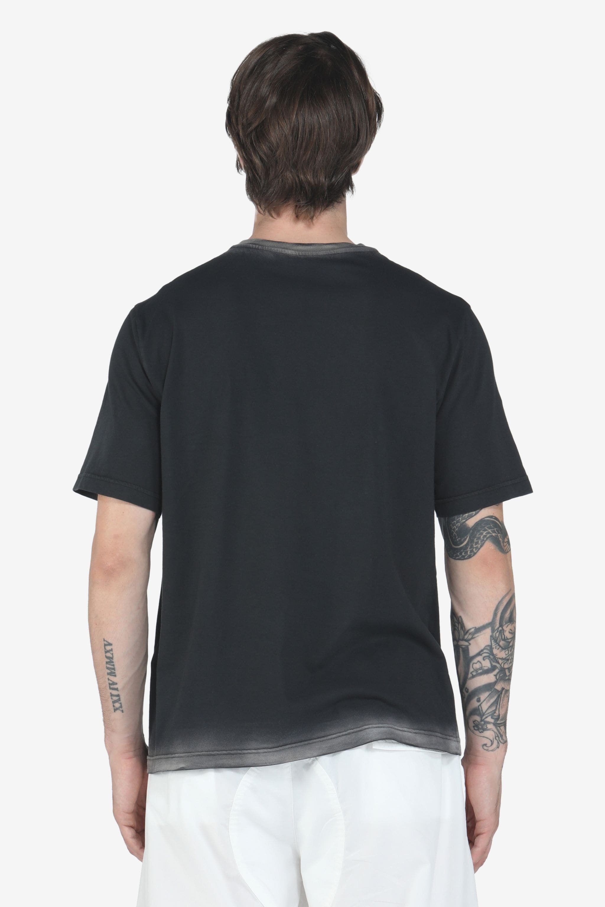 LOGO-PRINT ACID-WASH T-SHIRT - 2