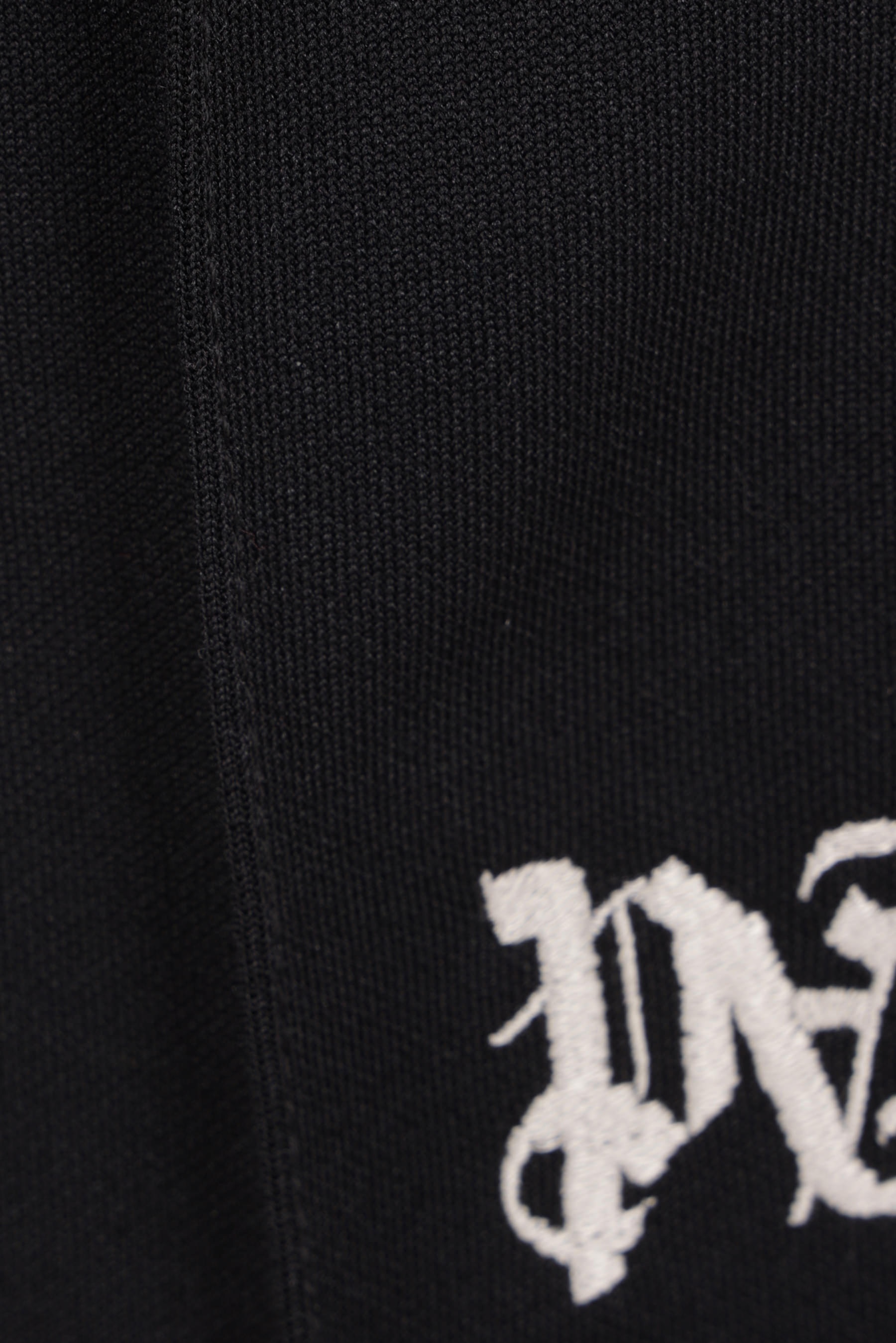 TECHNICAL JERSEY TRACKSUIT SHORT PANTS WITH MONOGRAM LOGO EMBROIDERY - 4