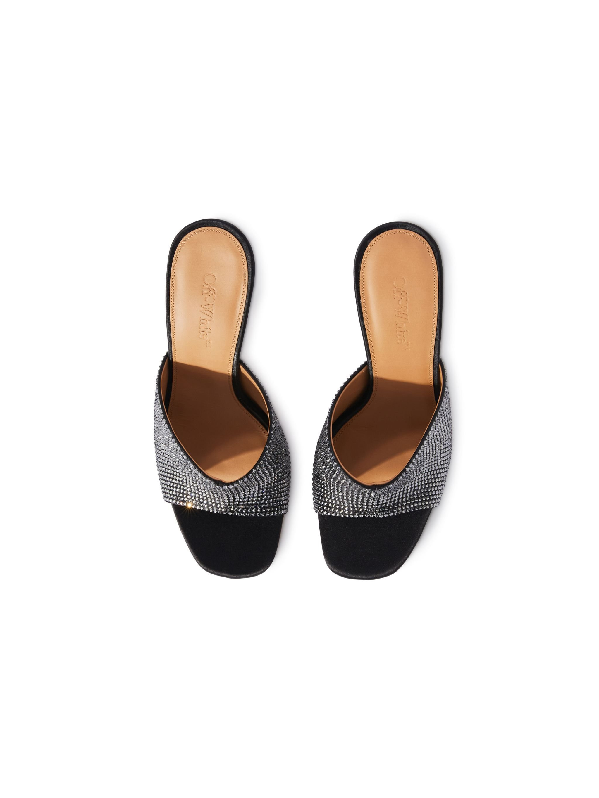 Shiny Allen Satin Mule - 4