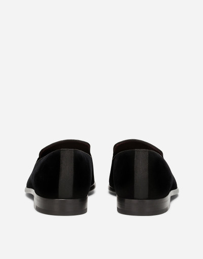 Dolce & Gabbana Velvet slippers outlook