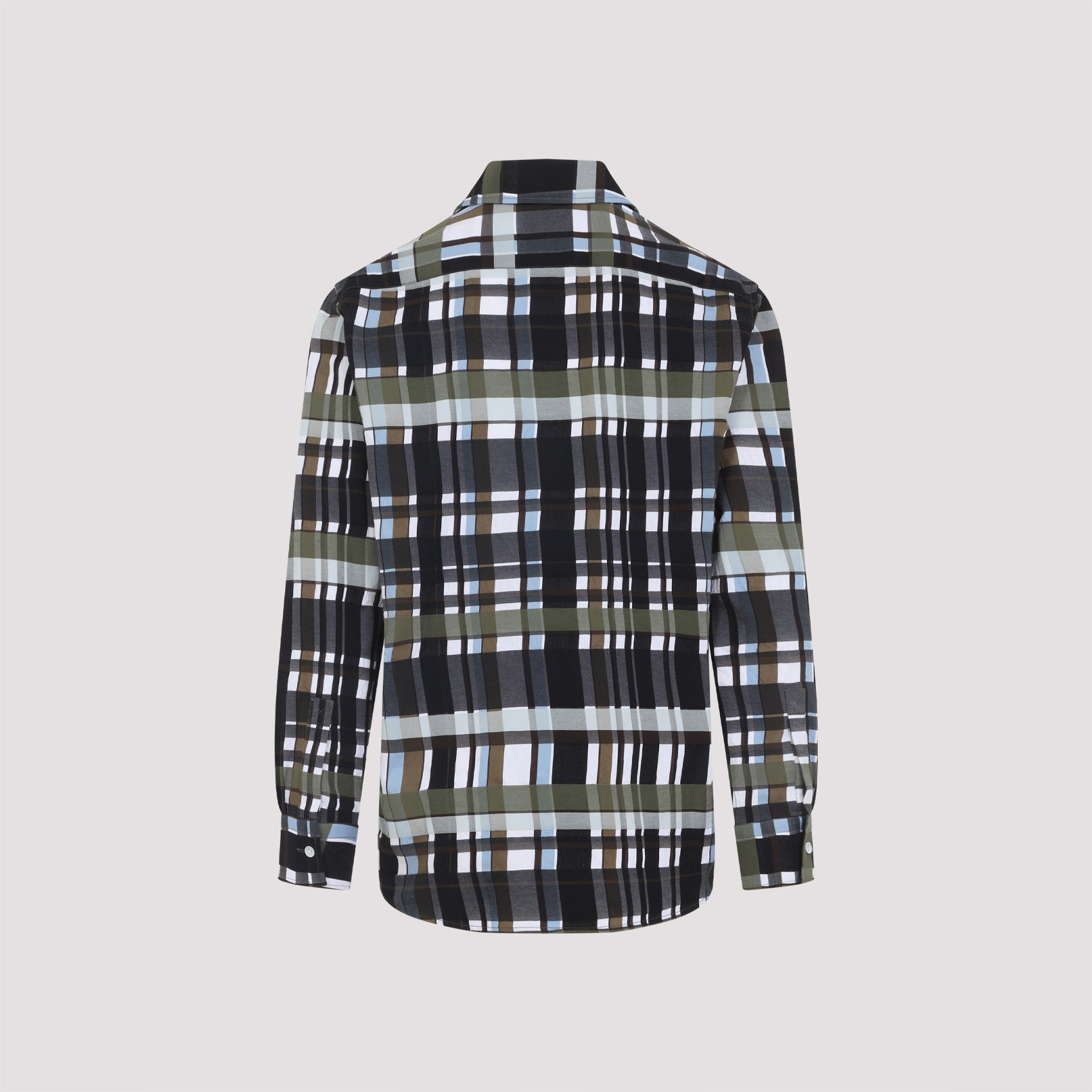 Bottega Veneta Cotton Check Shirt Men - 2