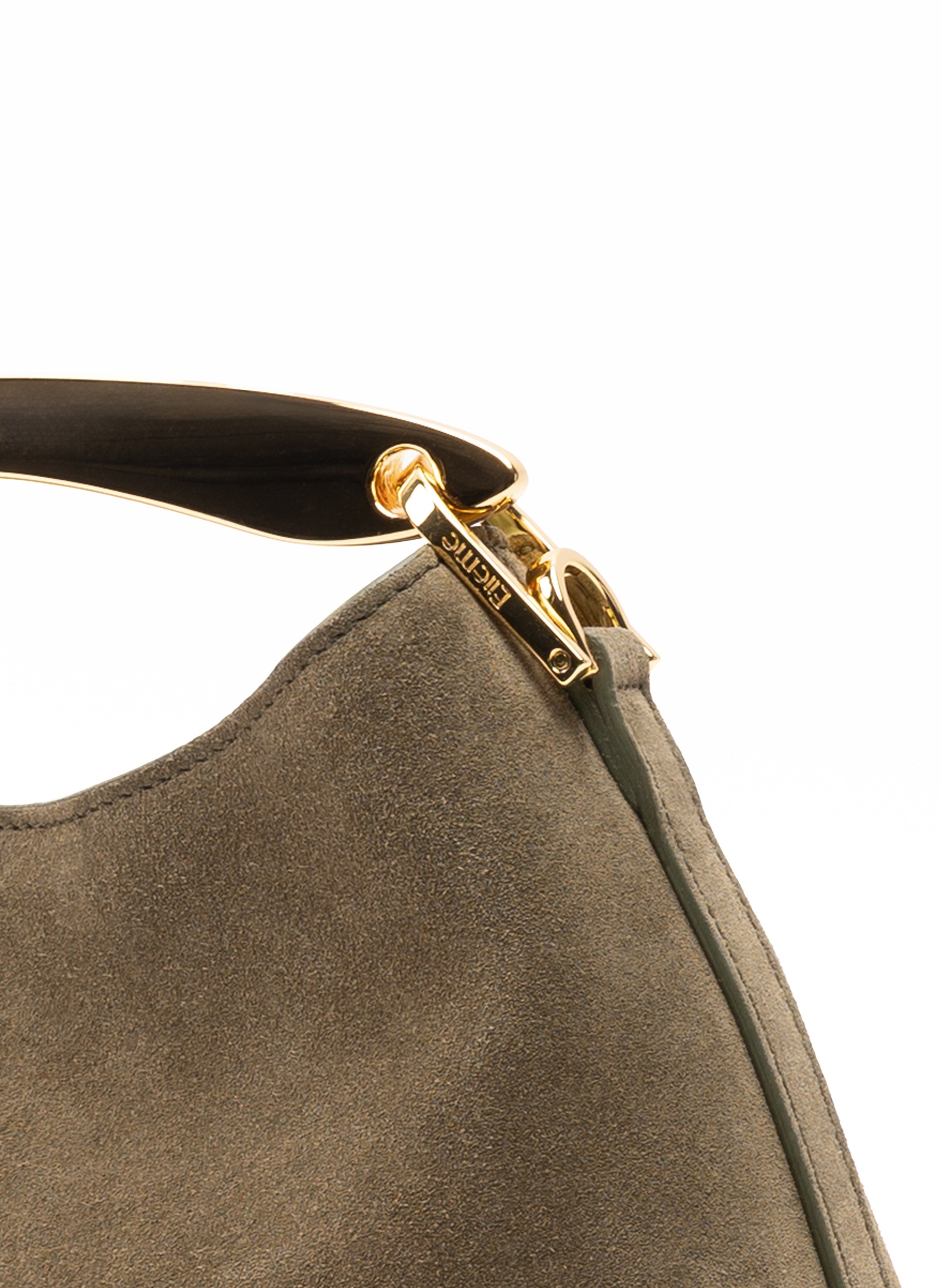 Mini Boomerang Suede Truffle - 4