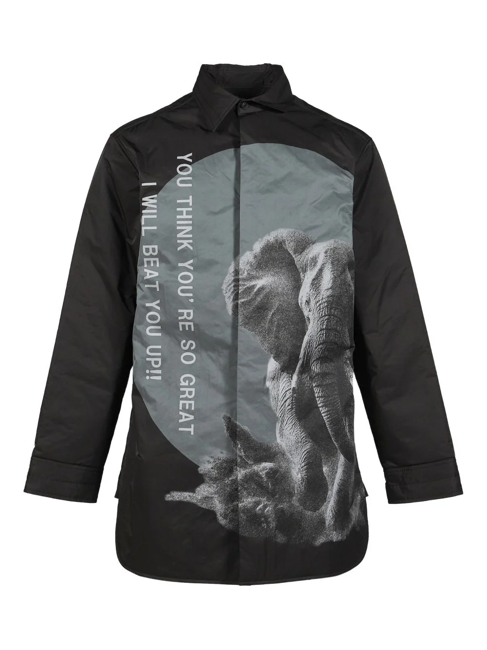 elephant-print jacket - 1