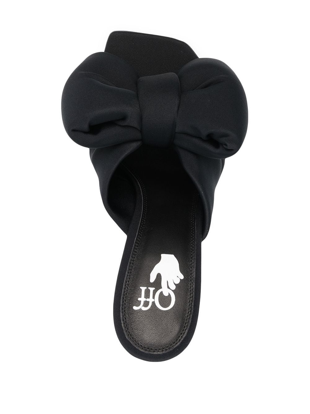 bow-detail Allen mules - 4