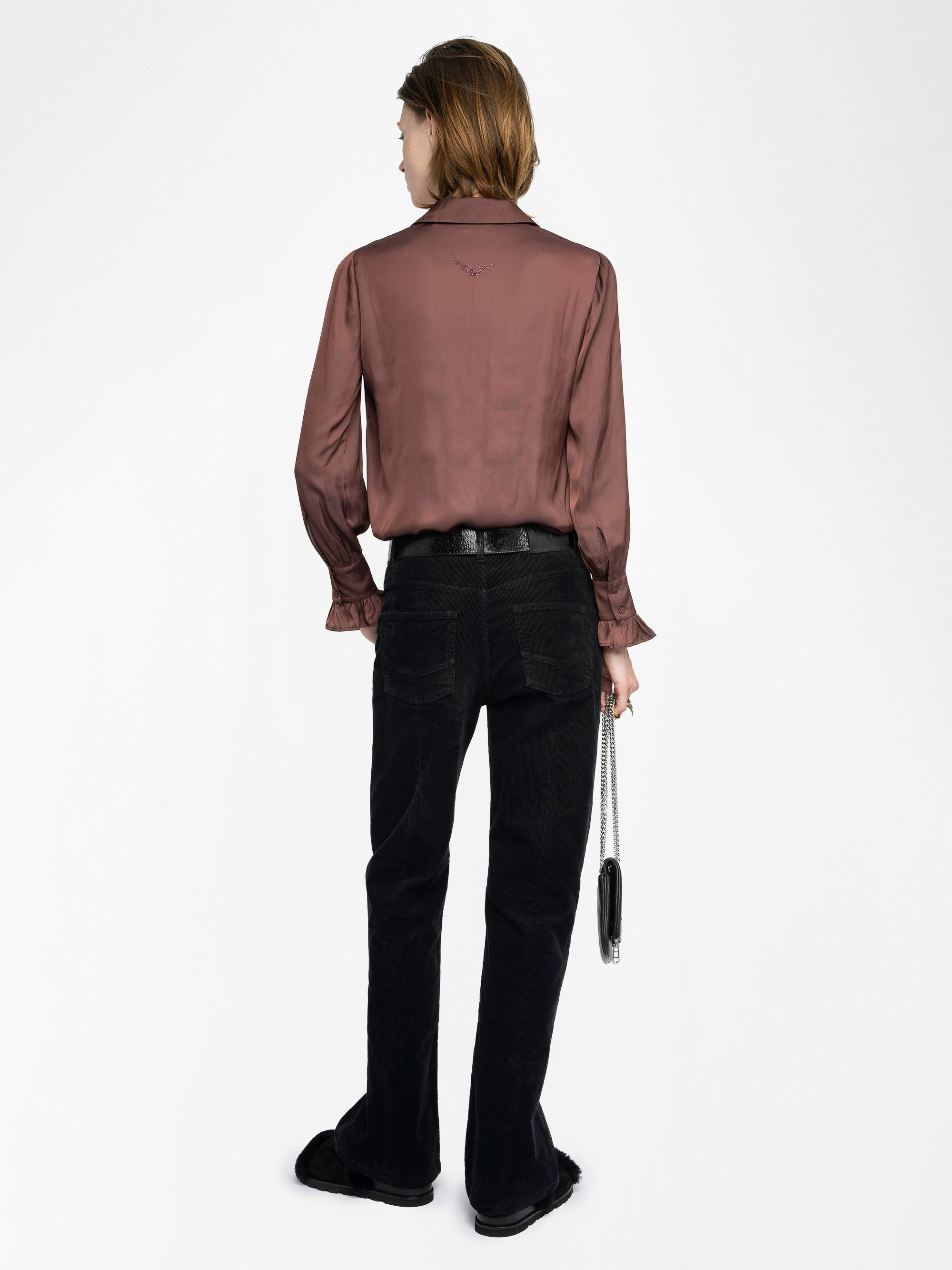 Thely Satin Shirt - 3