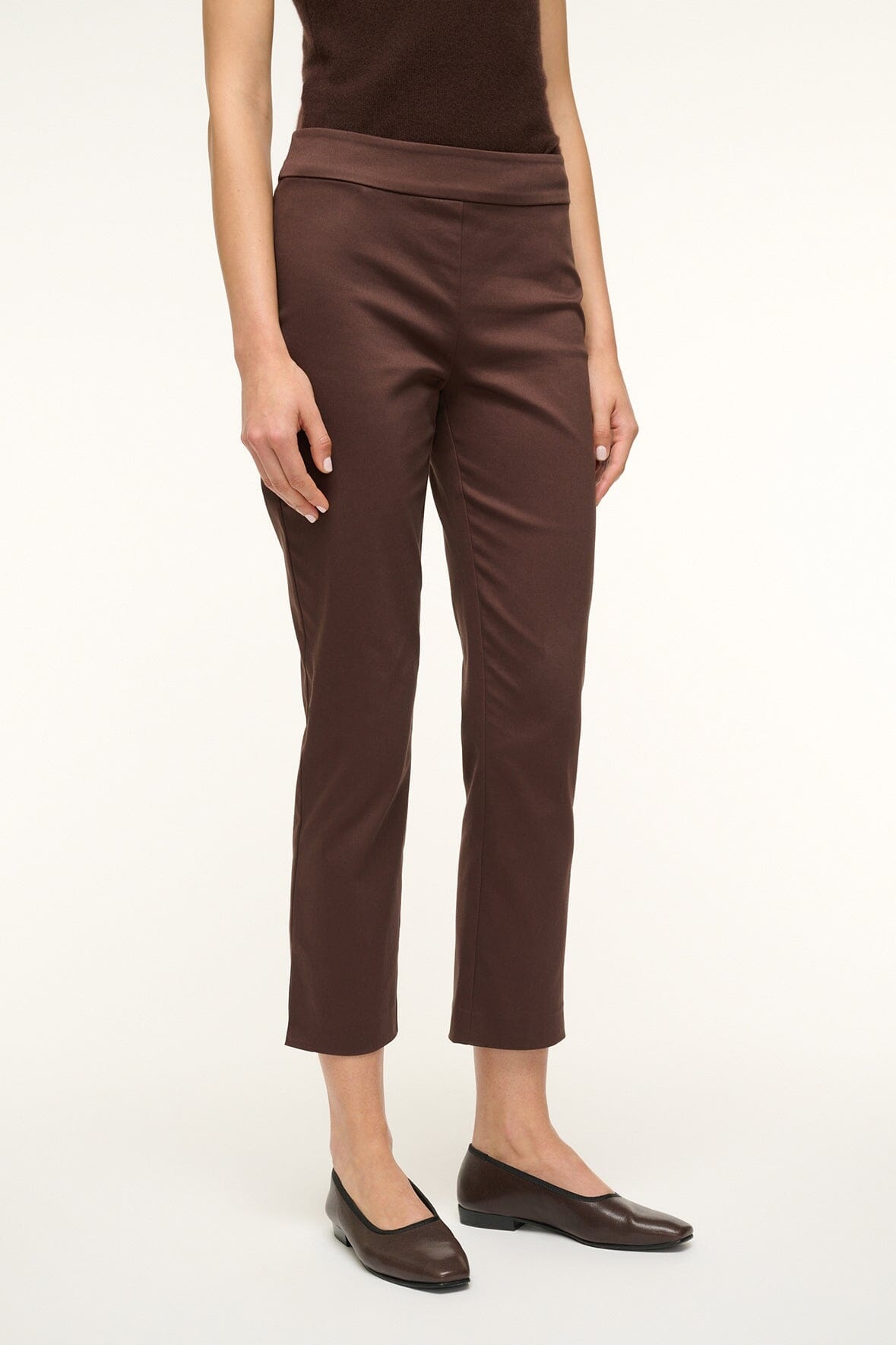 STAUD HUNTER PANT DARK CHOCOLATE - 3