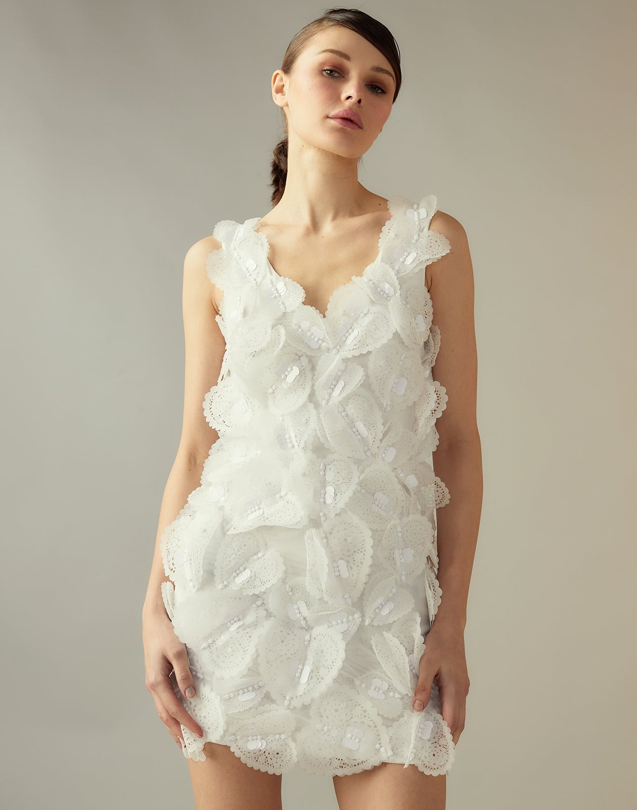 Elle Embellished Heart Dress - 1