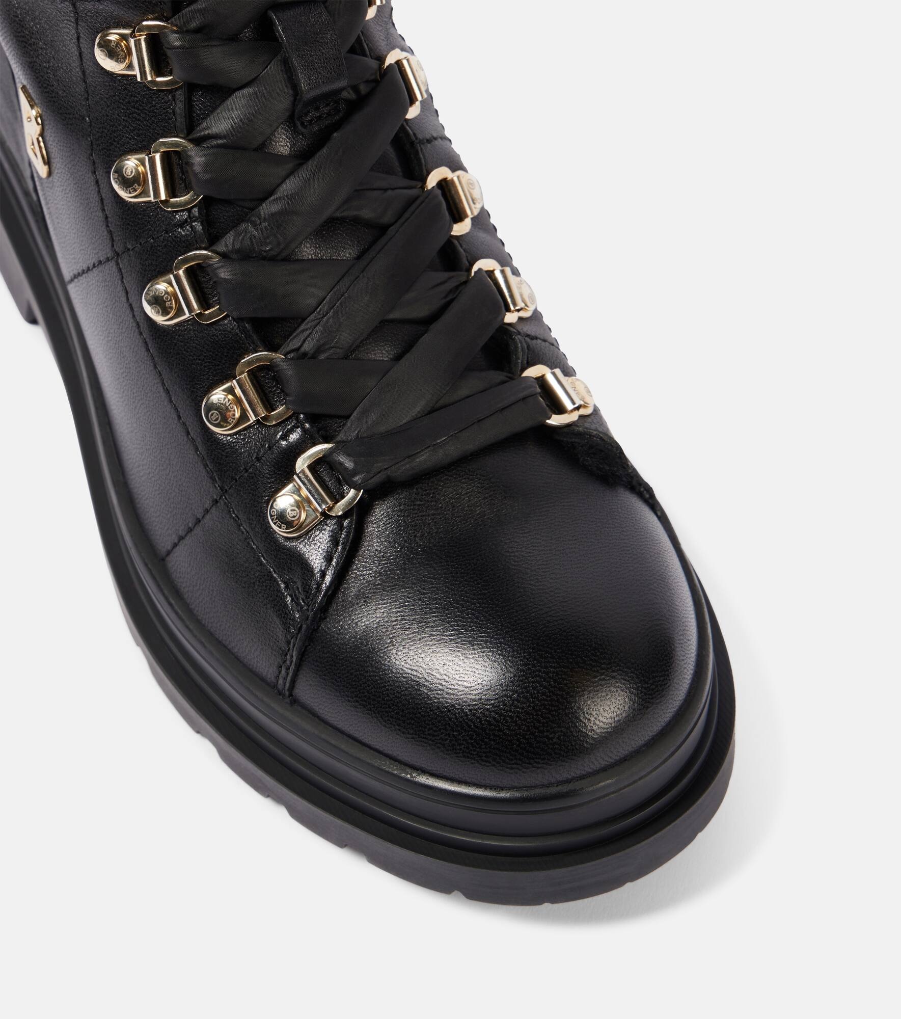 BOGNER St. Moritz leather lace-up boots | REVERSIBLE