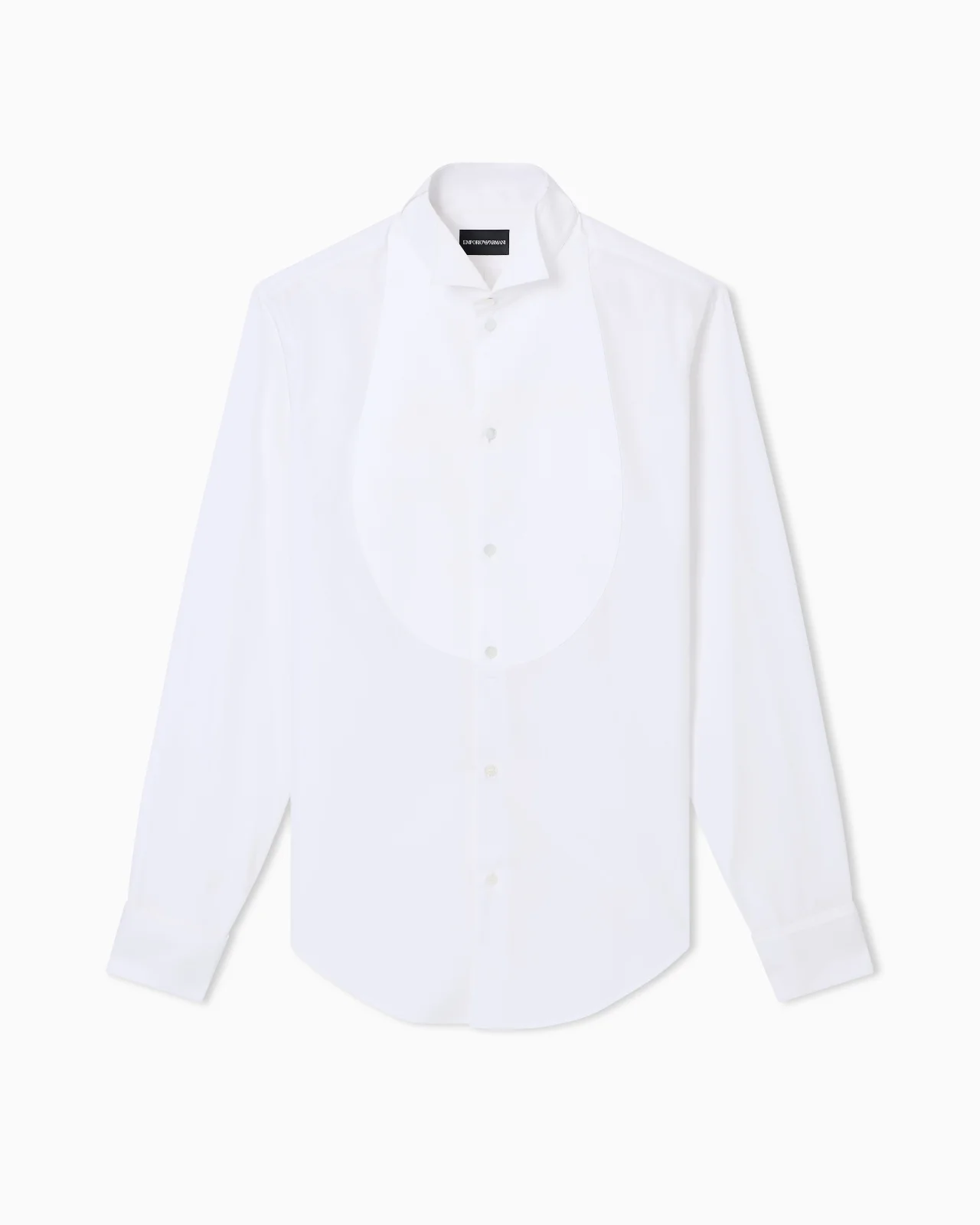 TUXEDO SHIRT WITH PLASTRON - 1