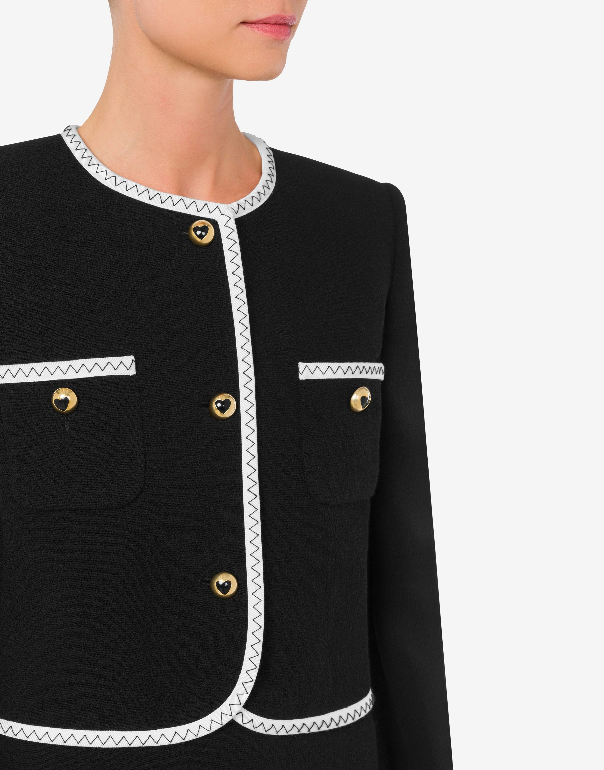 GOLD HEART BUTTONS JACKET - 4
