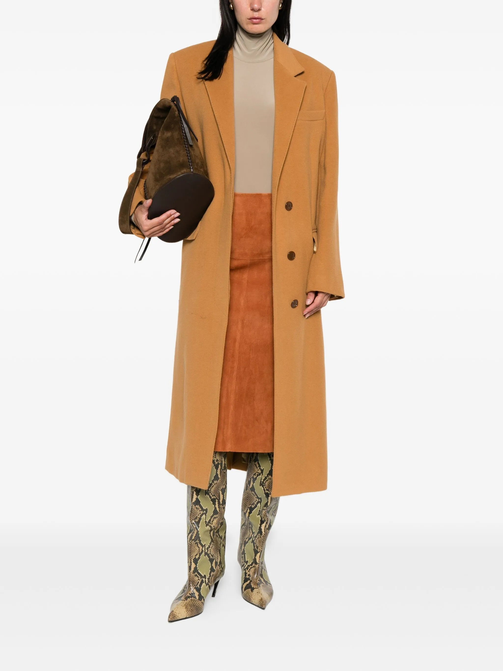 Isabel Marant Suede A-line Skirt - 2