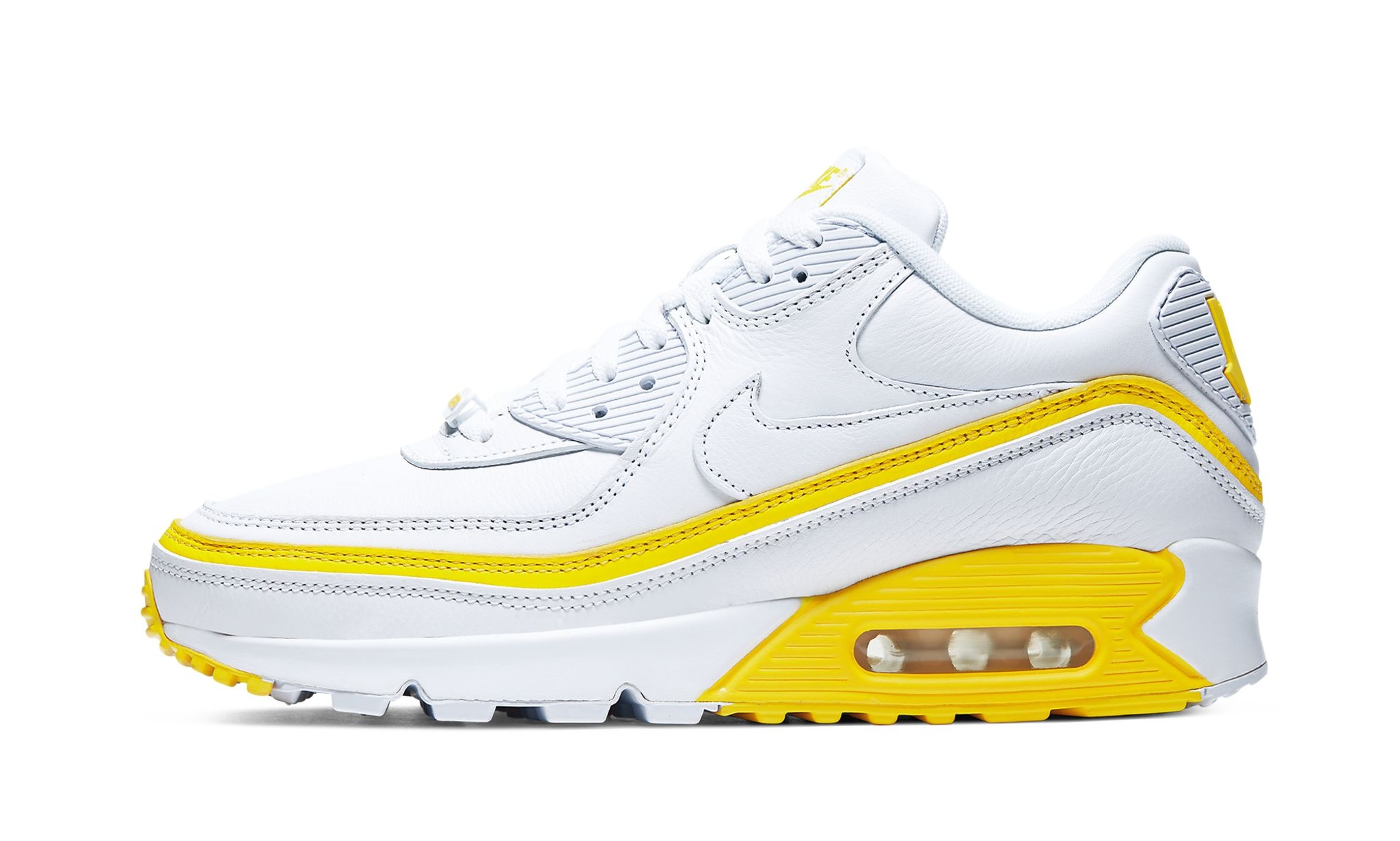 Air Max 90 / UNDFTD "Undefeated - White/Optic Yellow" - 1