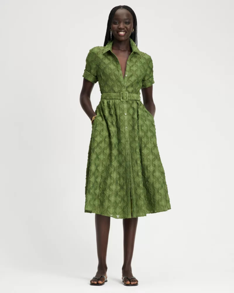 kate spade Belted Midi Shirt Dress outlook