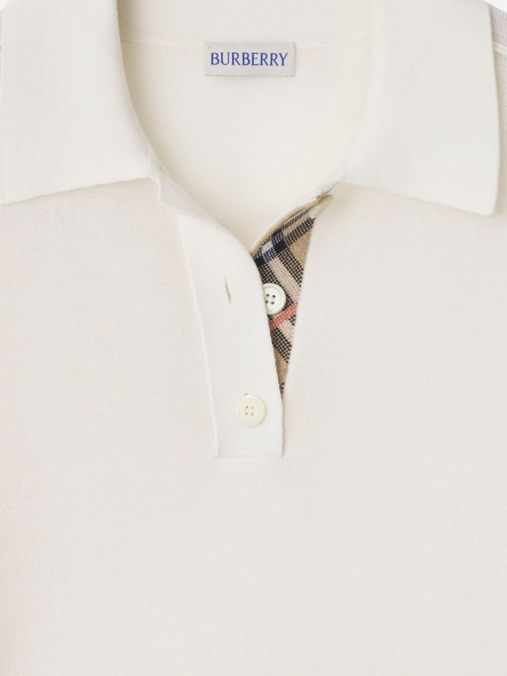wool polo shirt - 5