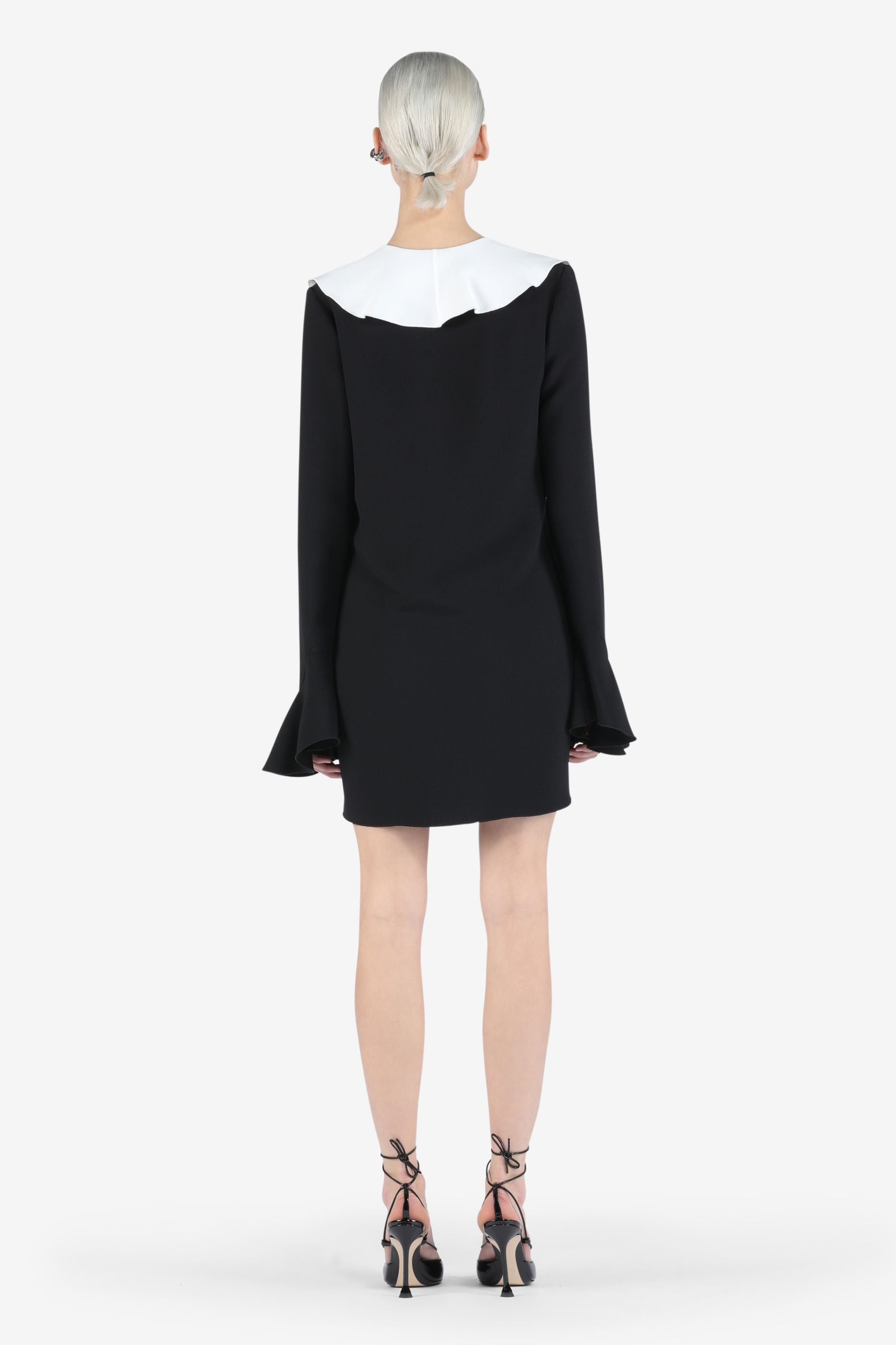 RUFFLED MINI DRESS - 2