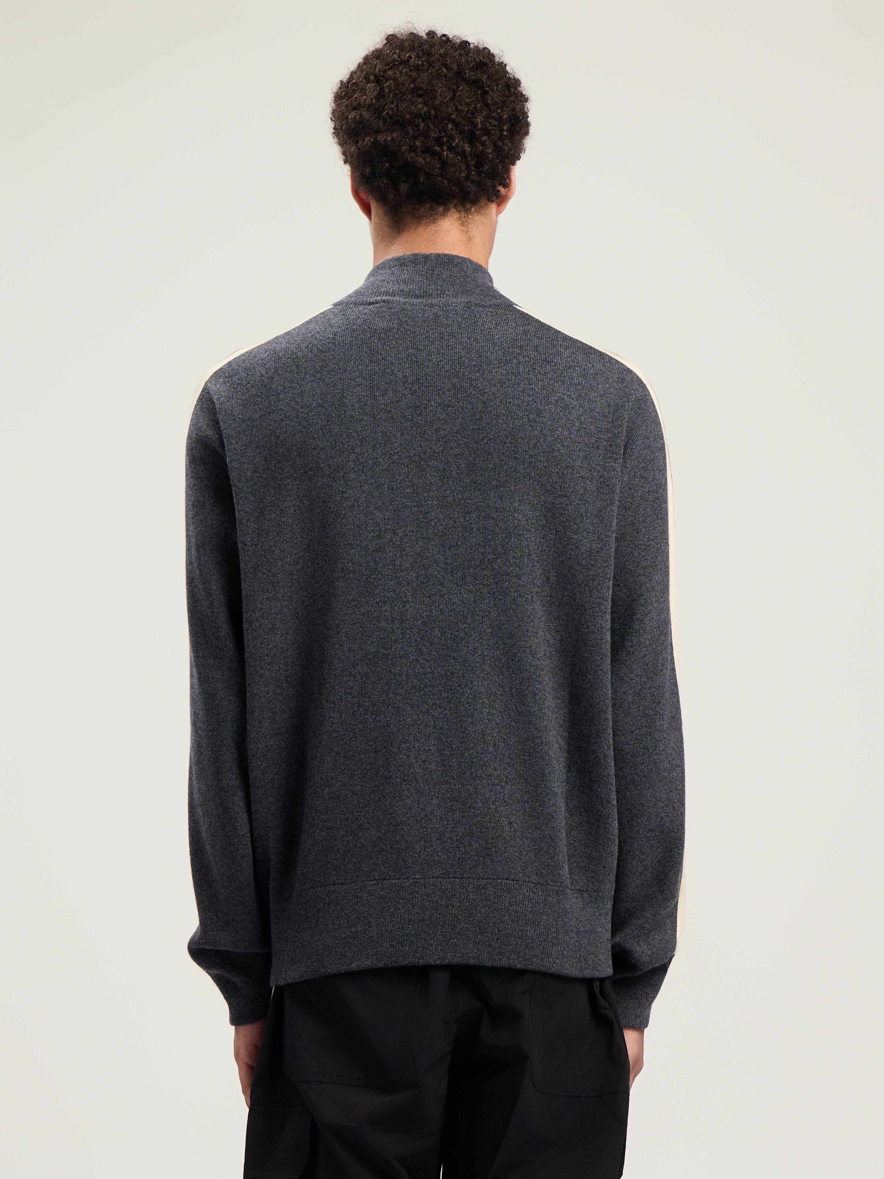 Classic Logo Knit Track Jkt - 4