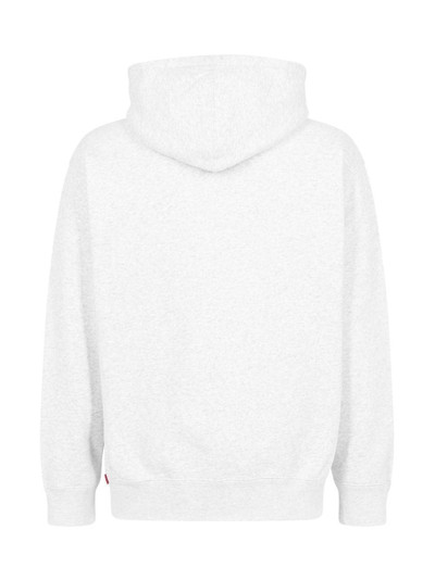 Supreme embroidered chenille hoodie outlook