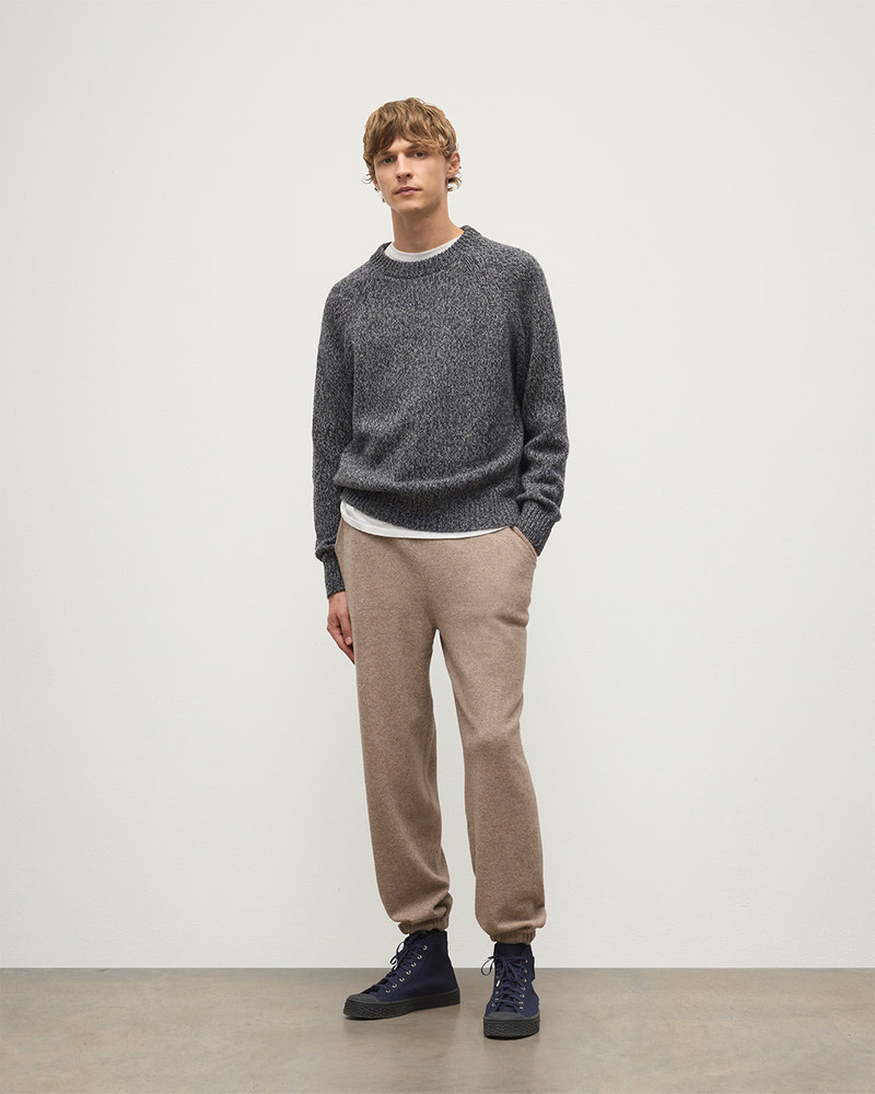 Kirk Light Brown Cashmere Sweatpants 1