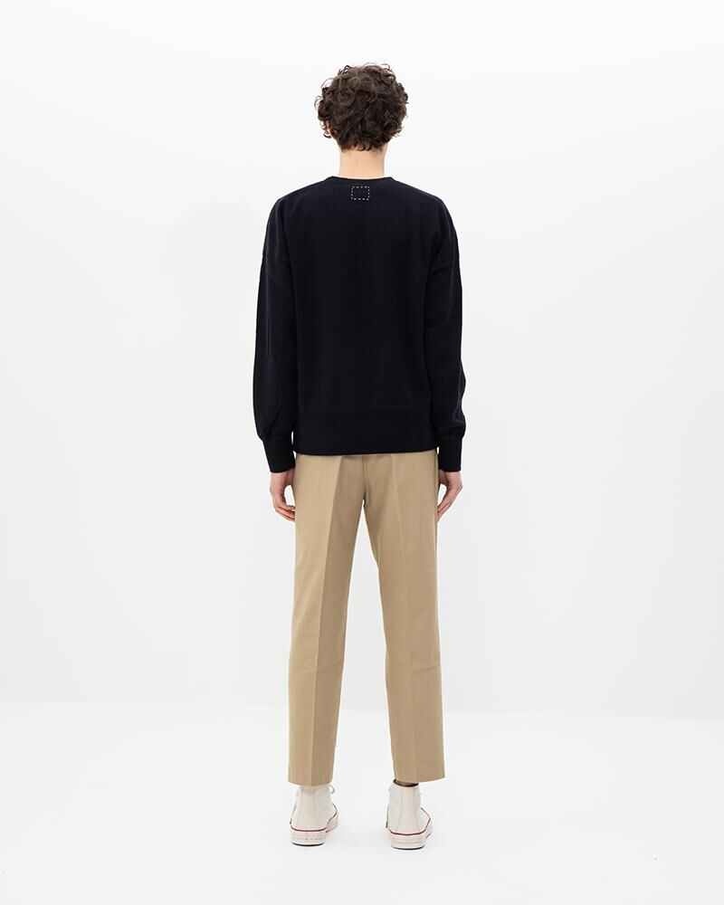 COURT SWEAT L/S (C/WS) NAVY - 4