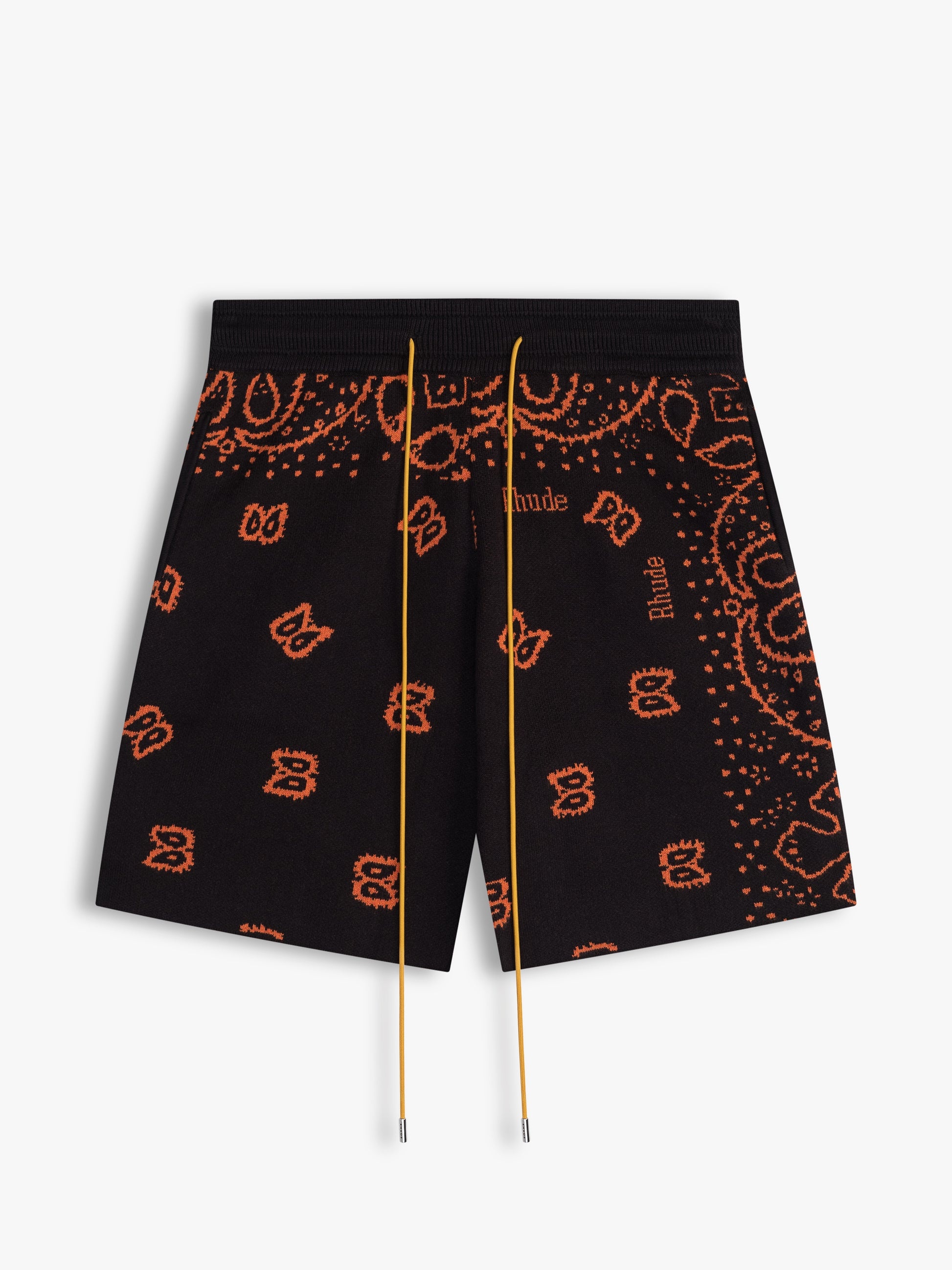 KNIT BANDANA SHORTS - 1
