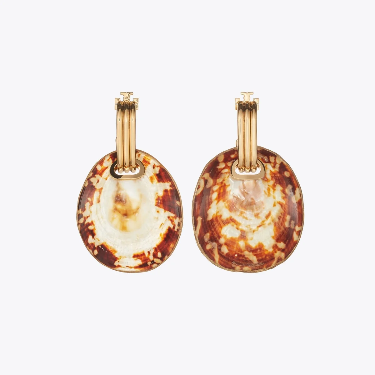 Runway Shell Drop Earrings - 1