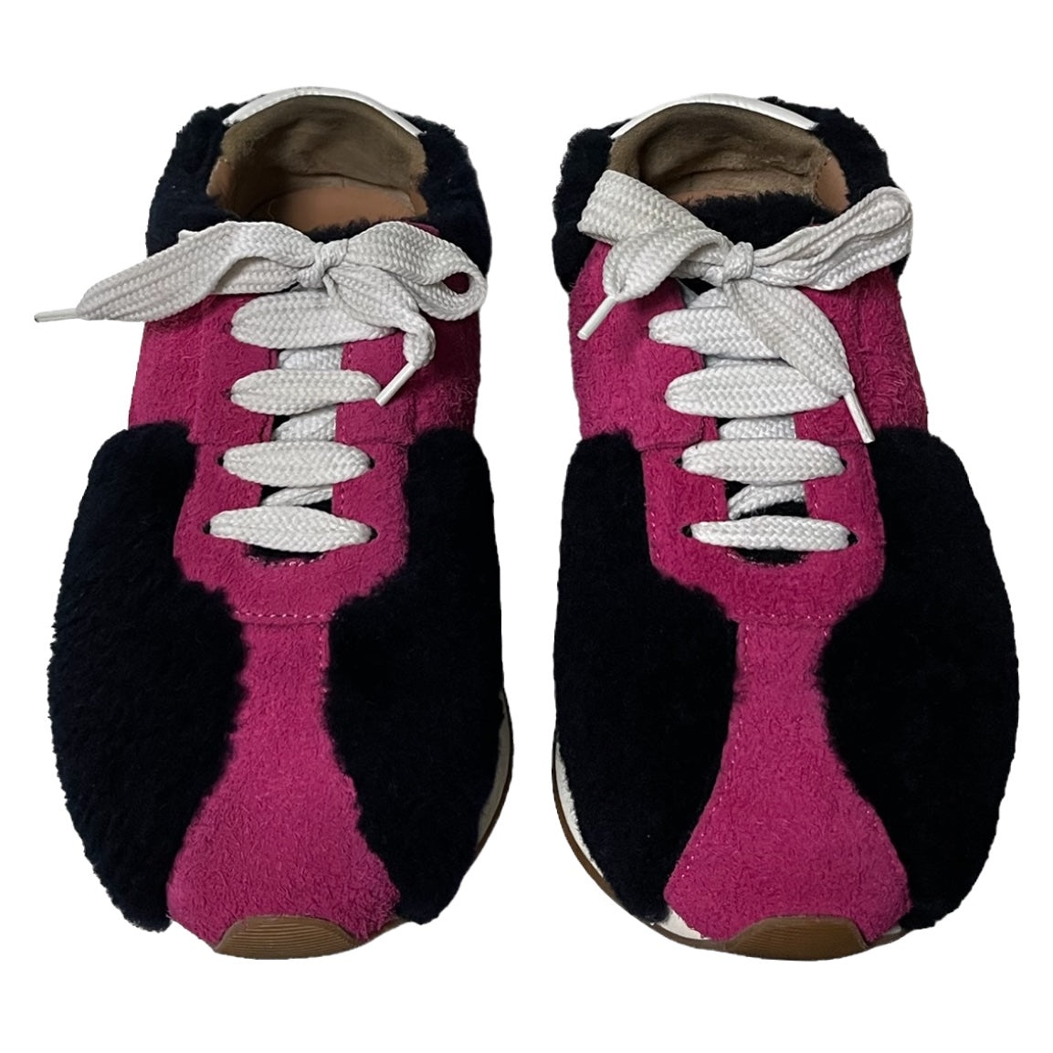 MARNI Fur Big Foot Sneakers - 2