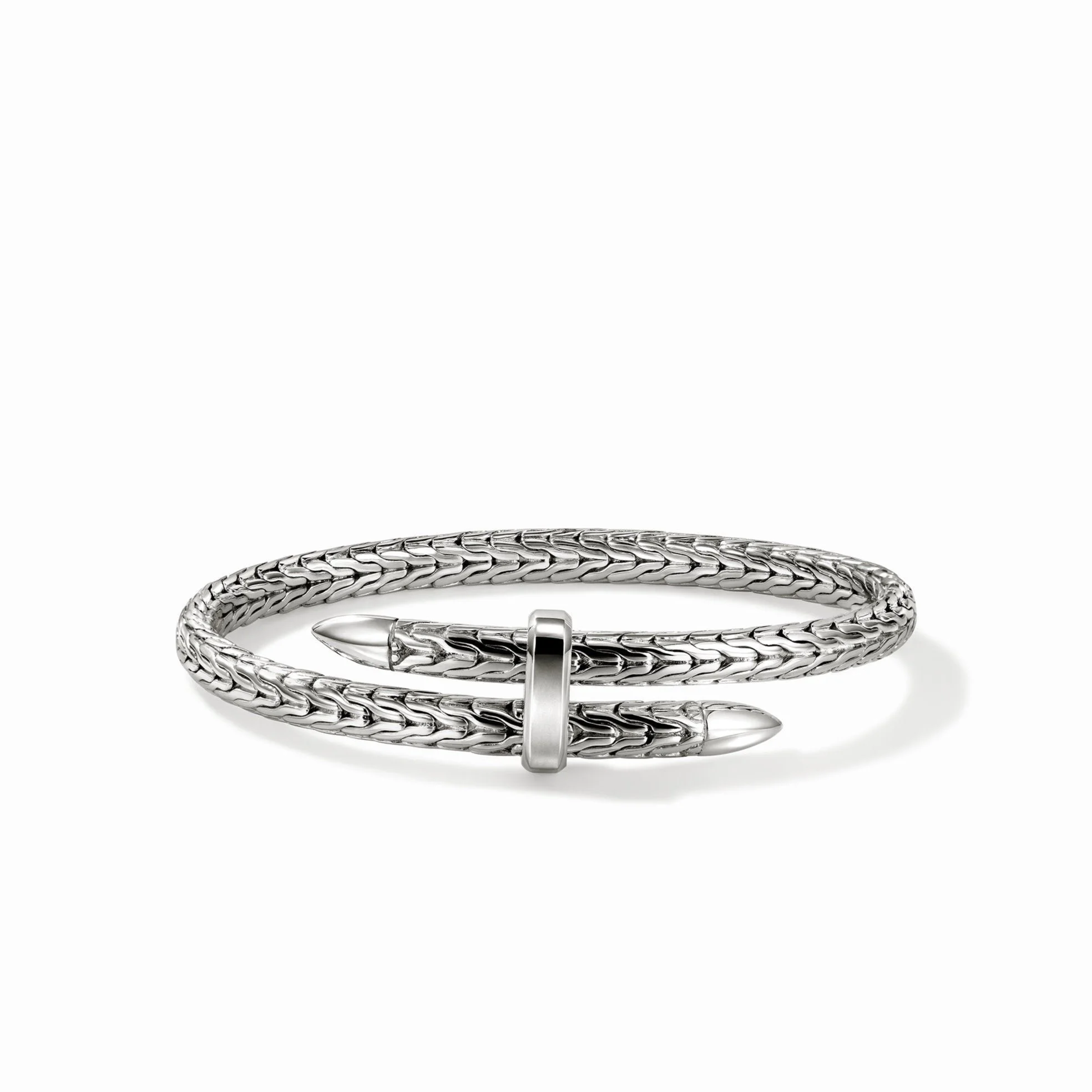 Spear Flex Cuff, Sterling Silver, 5.5MM - 1