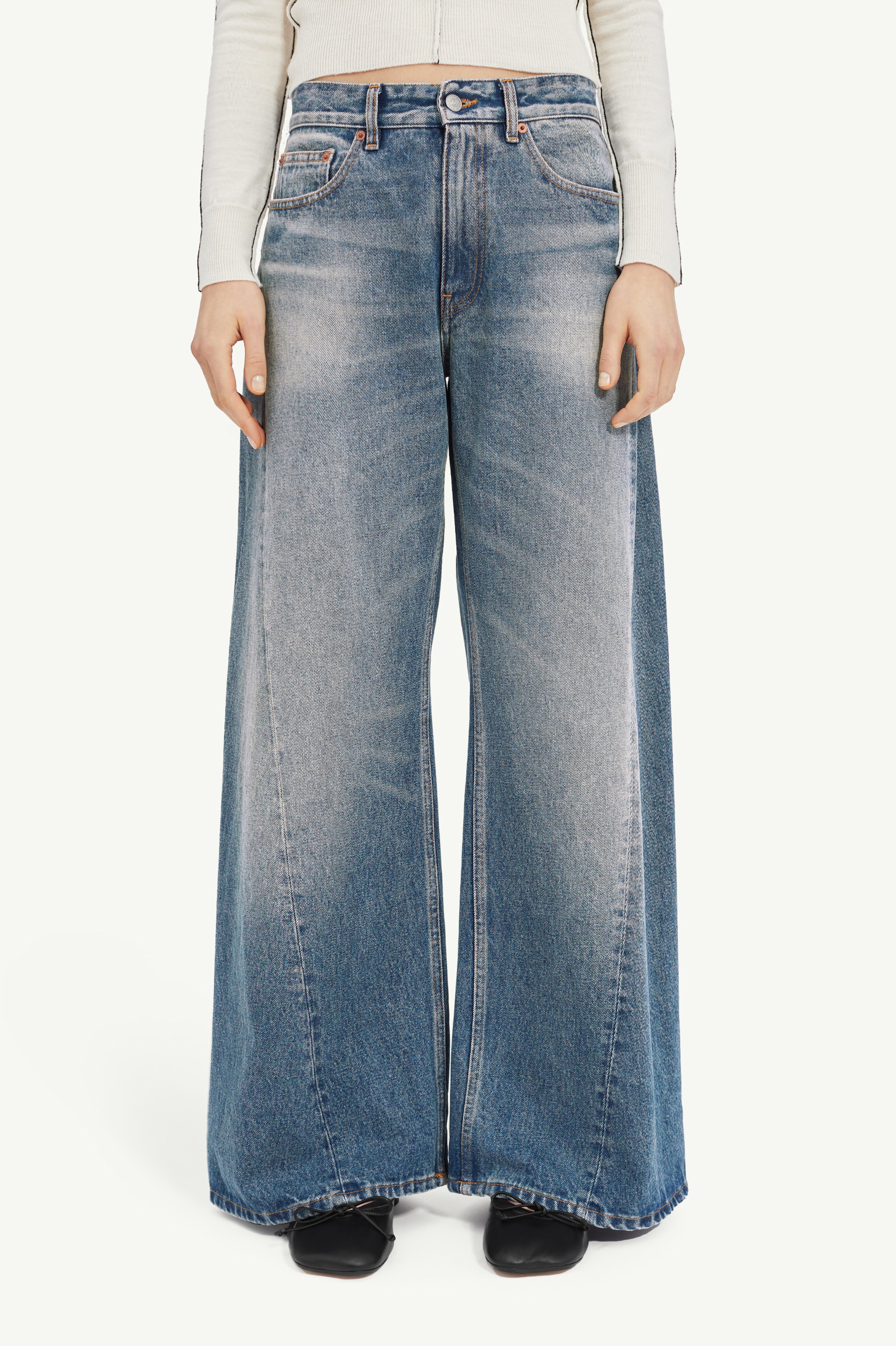 5-pocket Denim Trousers - 5