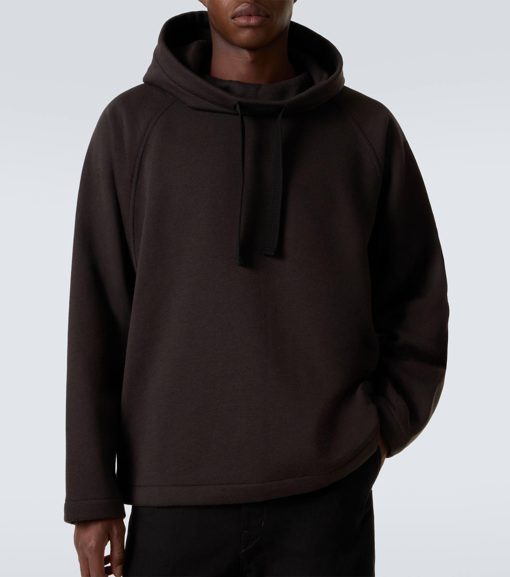 Wool and cotton hoodie - 5