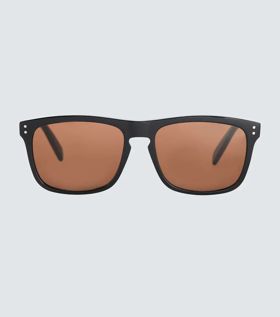 Square-frame acetate sunglasses - 1